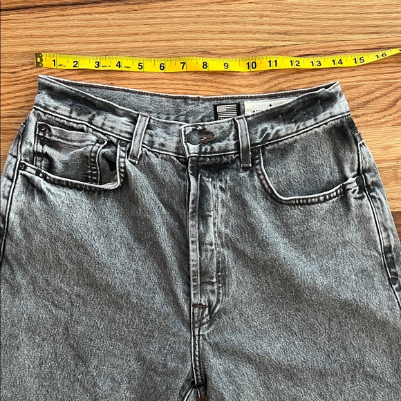 imogene + willie Harper Grey High Waisted Straight Jeans - Picture 7 of 10